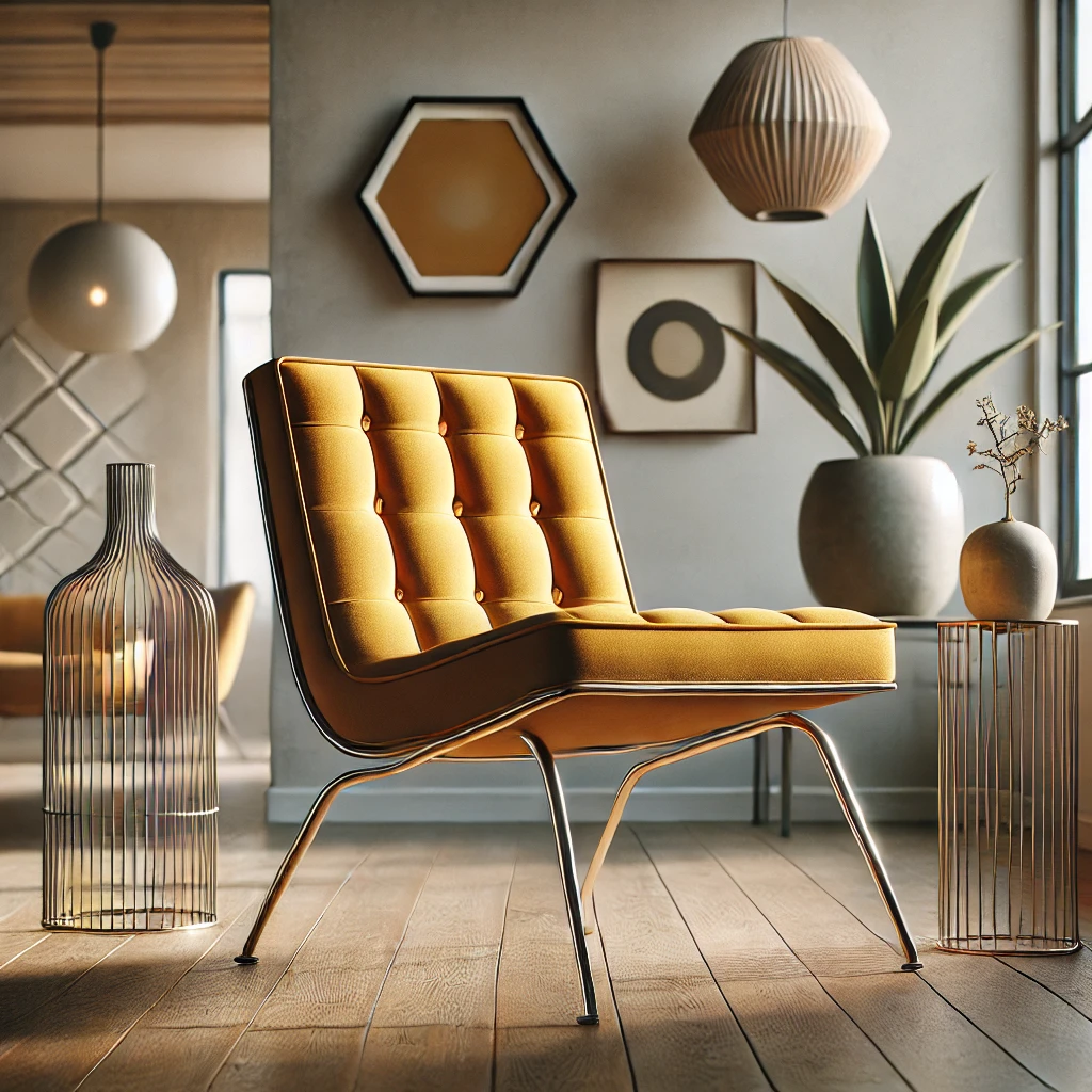 Sillas estilo retro de los 60s y 70s en tendencia este 2025