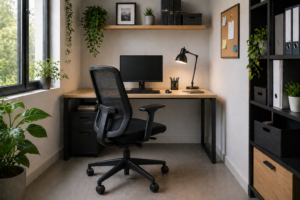oficina eficiente ergonomica productividad espacio reducido
