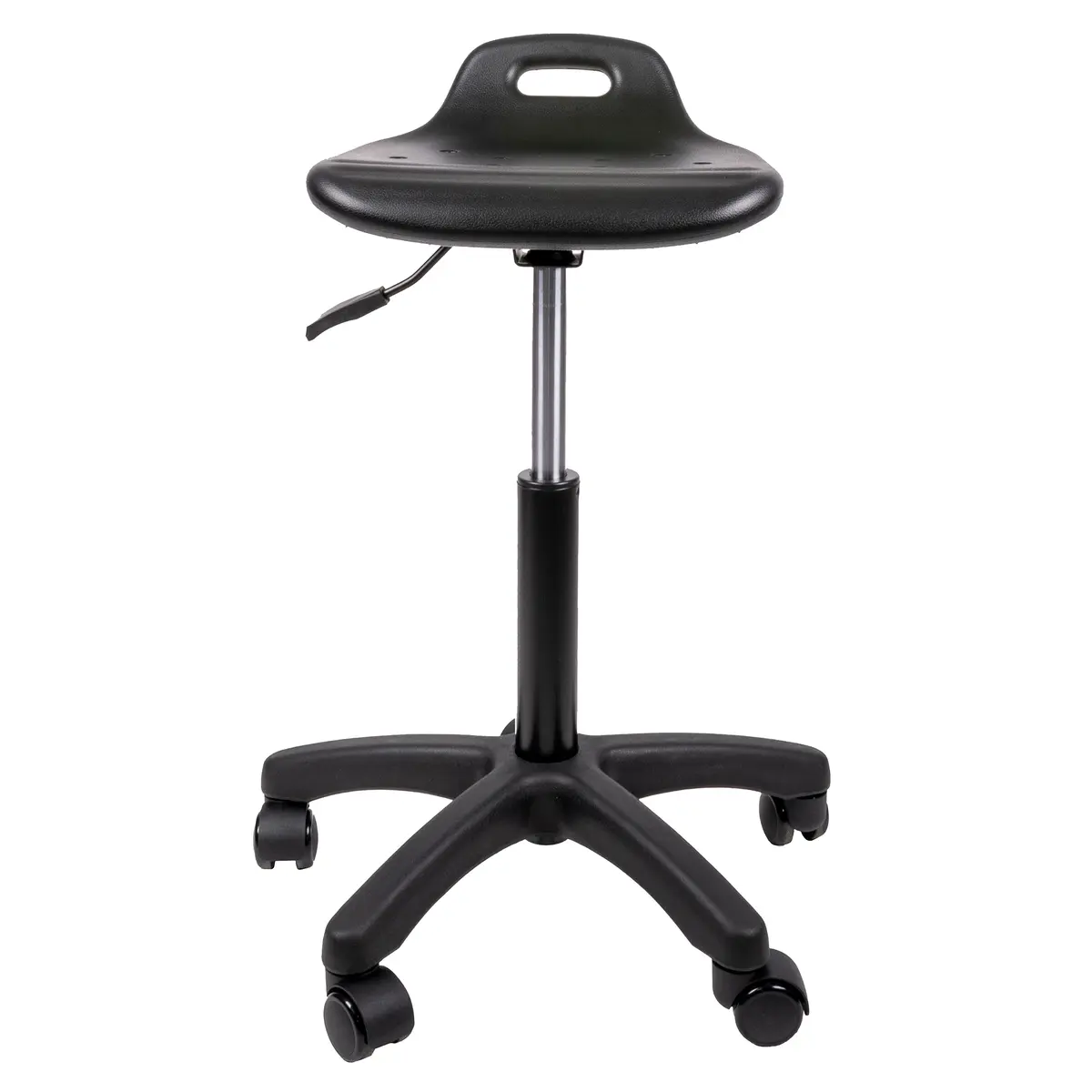 Amarena Cajero – Vista frontal Amarena Cajero banco industrial ergonómico vista frontal