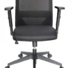 Silla ejecutiva AVELIA EJECUTIVO con respaldo alto de malla negra