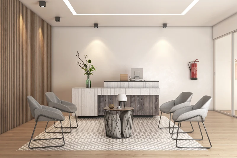 Silla visitante AVIRA en ambiente de comedor