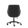 Bravia Ejecutiva silla negra vista trasera