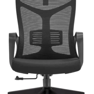 Silla ejecutiva BRUNA con respaldo de malla vista frontal