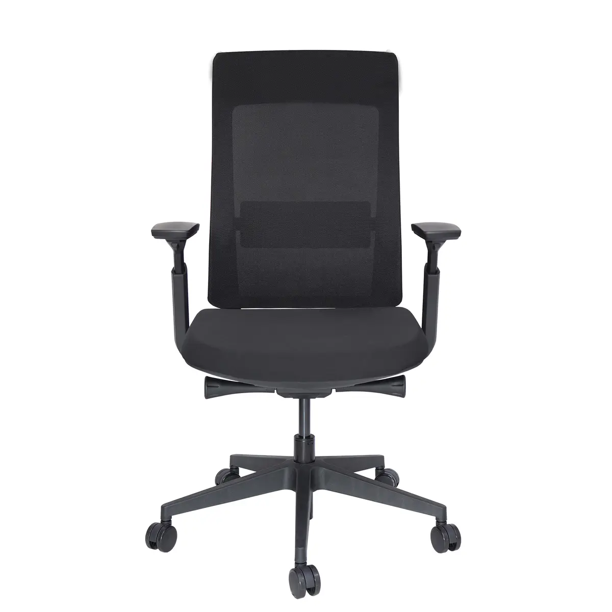 Celina Negro sillón ejecutivo ergonómico vista frontal