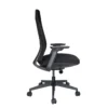 Celina Negro sillón ejecutivo ergonómico vista lateral