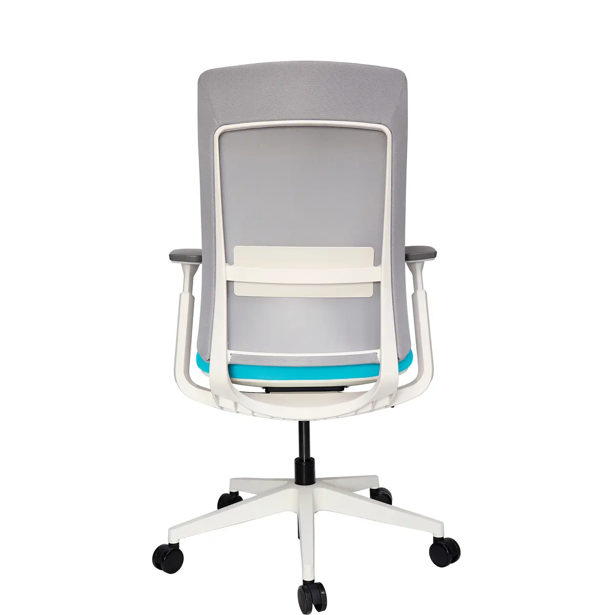 Respaldo alto de malla del sillón CELINA BLANCO