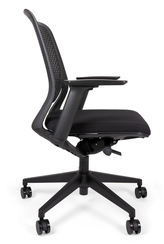 Chianty silla operativa negra vista lateral