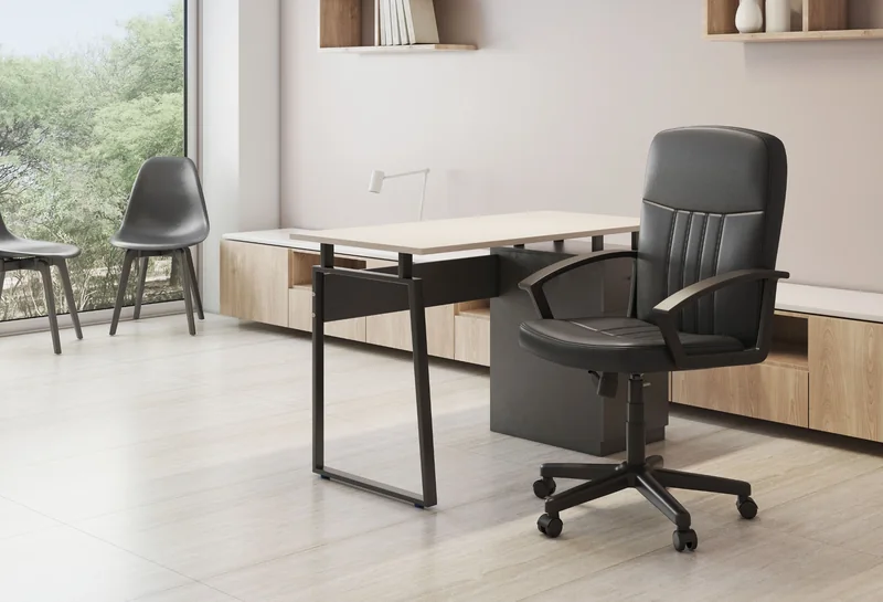 EIVOR silla ejecutiva ambientada Silla ejecutiva EIVOR ambientada en oficina