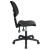 Elaris Cajero silla industrial alta vista lateral