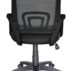 Silla operativa KAIA NEGRO con respaldo de malla vista posterior