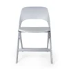 Silla LARIS gris vista de frente