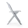 Silla LARIS gris vista lateral