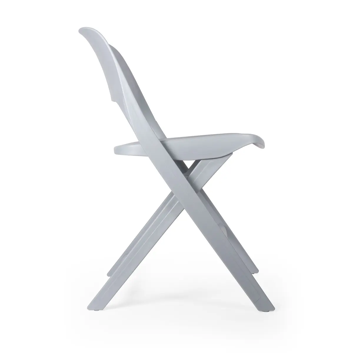Silla LARIS gris vista lateral