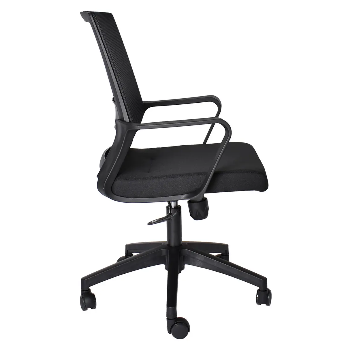 LUNARA NEGRO silla de oficina vista lateral Silla de oficina LUNARA NEGRO vista lateral