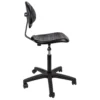 Luvella silla industrial ajustable vista lateral