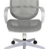 Silla operativa NOAIA GRIS de malla en combinación gris