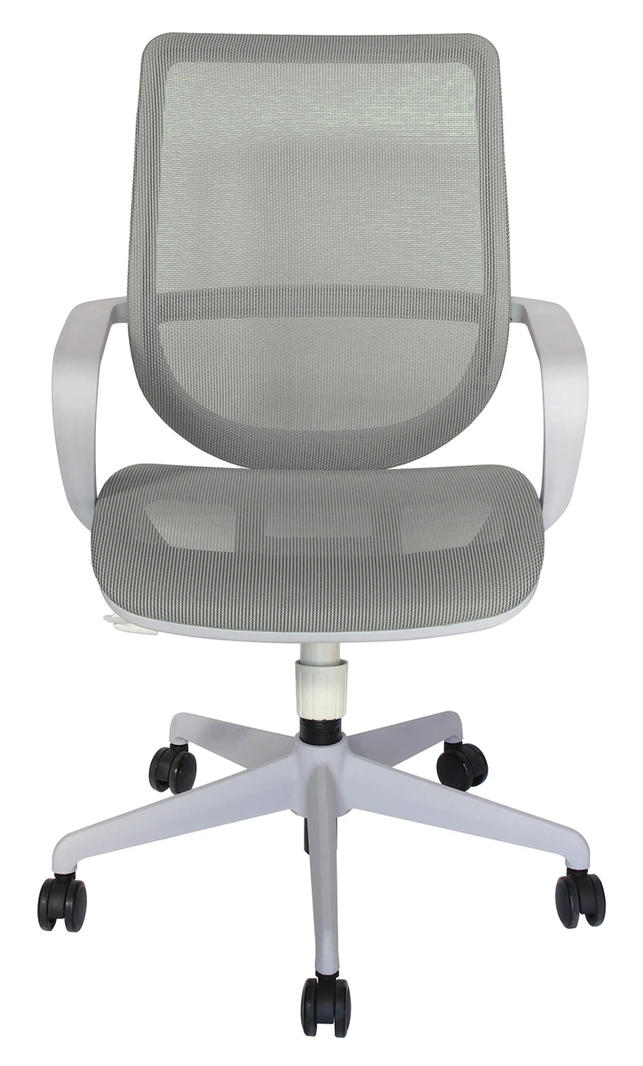 Silla operativa NOAIA GRIS de malla en combinación gris