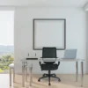 Noaia Negro silla operativa ergonómica en oficina