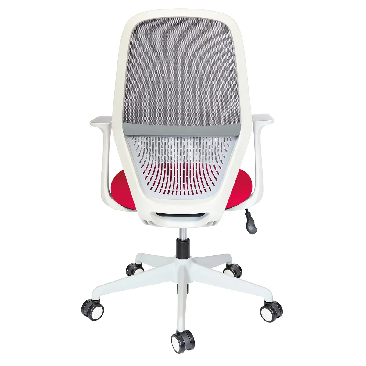 ONIRA GRIS | Vista posterior Respaldo de malla de la silla ejecutiva ONIRA GRIS