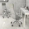 Solenna Blanco silla ejecutiva en Home Office