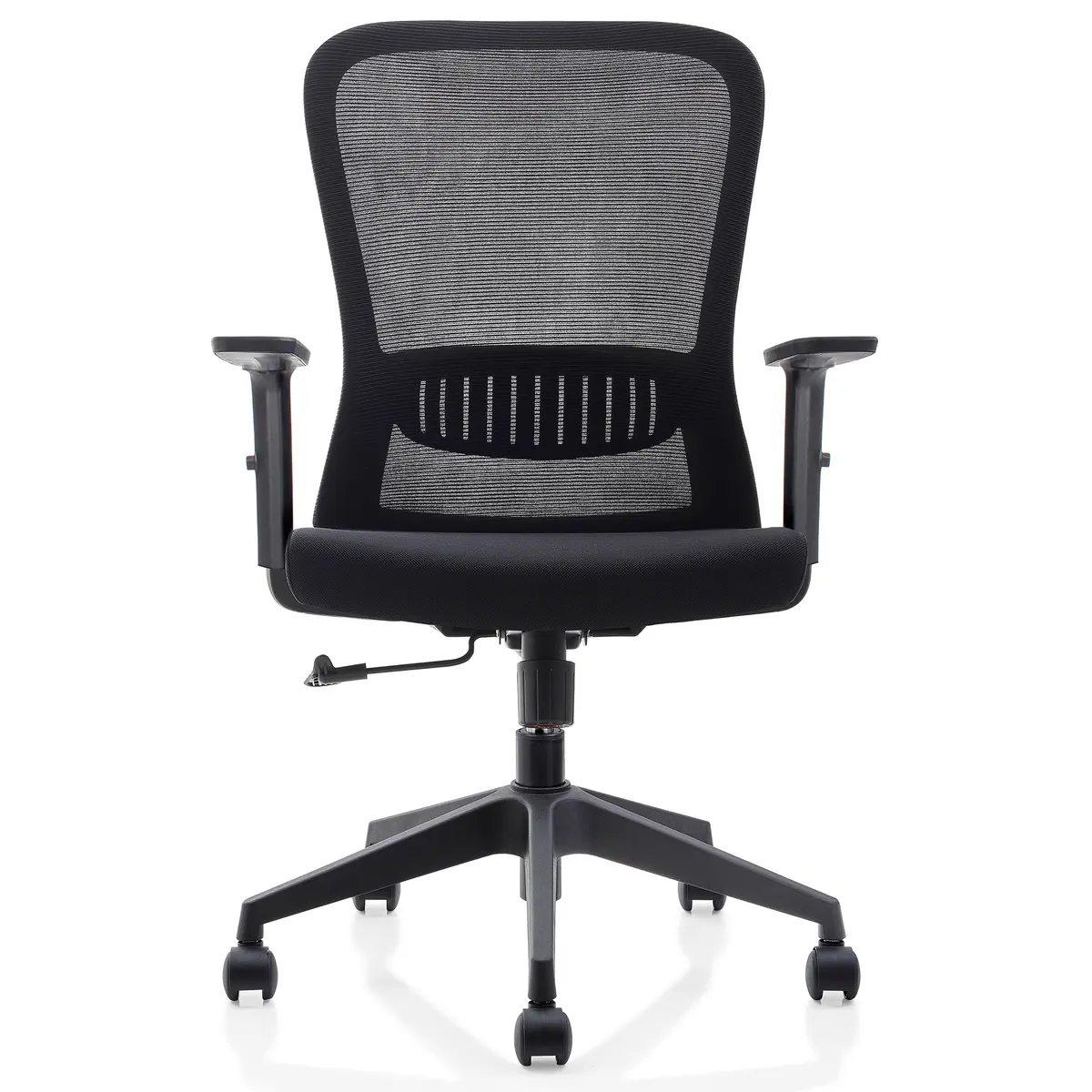 Silla operativa TALIA con respaldo alto de malla negra