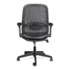 Verea silla operativa con brazos abatibles vista lateral