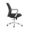 Sillón reclinable VERONA de respaldo medio en vista lateral