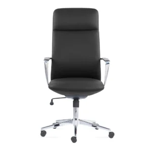 Sillón directivo VERONA ALTA negro con respaldo alto
