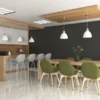 Silla de visita VICENZA MADERA ambientada