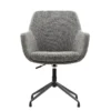 Silla BRAVIA VISITA CLARO gris, vista frontal