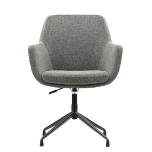 Silla BRAVIA VISITA CLARO gris, vista frontal