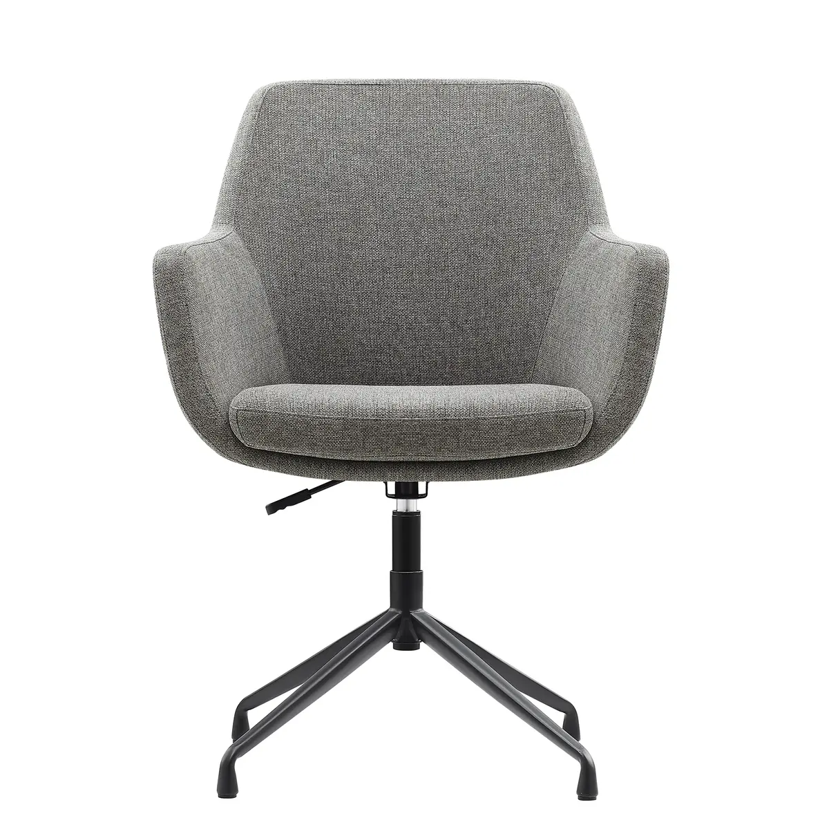 Silla BRAVIA VISITA CLARO gris, vista frontal