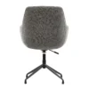 Silla BRAVIA VISITA CLARO gris, vista posterior