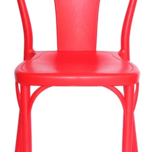 Silla exterior AZARA, vista frontal.