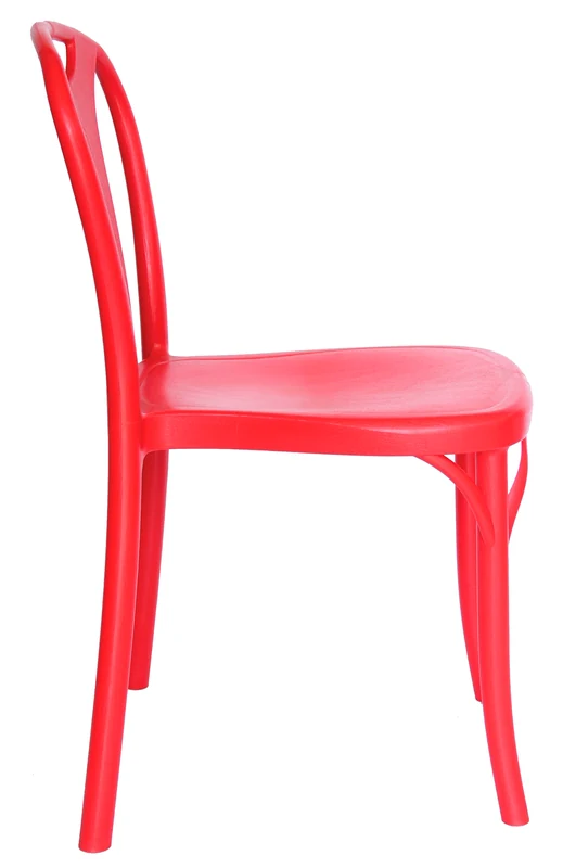 Silla exterior AZARA, vista lateral.