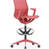 Sillón operativo NET CORAL CAJERO, vista frontal.